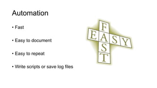 Example: Making graphs
• Use a script: http://bit.ly/2oXOZUH
 