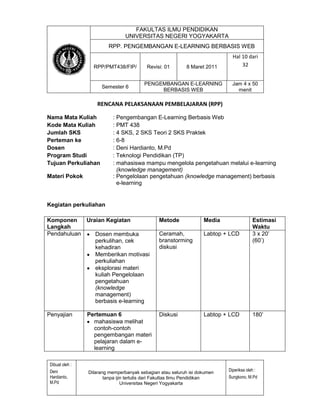 06. rpp pengembangan e learning berbasis web | DOCX
