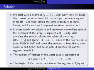 06 segment trees | PDF
