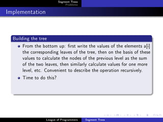 06 segment trees | PDF
