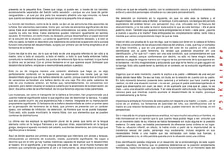 presenta es la pequeña Ana. Desea que caiga, si puede ser, a través de los barrotes
excesivamente separados del balcón estilo secesión —porque es una casa de gente
vanguardista—, al cual por otra parte fue necesario añadirle una reja inmunda, no fuera
que Juanito se diese demasiada prisa por lanzar a la pequeña Ana al espacio.
La función del mordisco, como la de la caída, se den en las estructuras más aparentes de
la fobia. Son elementos esenciales. Como yen, se trata de elementos significantes de dos
caras. Este es el verdadero sentido del término ambivalencia. La caída, como elmordisco,
Juanito no sólo los teme. Estos elementos pueden intervenir igualmente en sentido
opuesto. El mordisco, en cierto modo, es deseado, porque desempeñara un papel esencial
en la solución de la situación. La caída es igualmente un elemento deseado, y si bien la
niña no caerá, la madre sí describirá una trayectoria de caída tras la aparición de la curiosa
función instrumental del desatornillado, surgido por primera vez de forma enigmática en el
fantasma de la bañera.
Como les dije la otra vez, de lo que se trata es de una angustia referida no tan sólo a la
madre, sino a todo el conjunto, a todo el medio, a todo lo que hasta entonces había
constituido la realidad de Juanito, los puntos de referencia fijos de su realidad, lo que llamé
la última vez la barraca. Con el primer fantasma en el que aparece aquel Schlosser que
desatornilla la bañera, empiezan a desmontársela pedazo a pedazo.
Esto no es de ninguna manera una conexión abstracta que haga yo, es algo
perfectamente contenido en la experiencia. La observación nos revela que ya han
desatornillado alguna que otra bañera delante de Juanito, porque cuando iban a Gmunden
de vacaciones se llevaban una bañera dentro de una caja. Por otra parte, sabemos de
más de una mudanza anterior, en fechas que, lamentablemente, no conocemos con
precisión, pero deben situarse en la época cubierta por la anamnesis de la observación, es
decir, dos años antes de la enfermedad, de los que tenemos algunas notas parentales.
Las mudanzas, así como el transporte de la bañera a Gmunden, han proporcionado ya a
Juanito material significante sobre lo que significa eso de desmontar la barraca. Ya sabe
que eso puede ocurrir, es una experiencia más o menos integrada en su manipulación
propiamente significante. El fantasma de la bañera desatornillada es como un primer paso
en la percepción del fenómeno de la fobia, que primero se presenta con un carácter
opaco, con señales de inhibición, de detención, de frontera que no se puede traspasar.
Todo esto, sólo puede movilizarlo la misma fobia, con sus elementos que se pueden
combinar de distinta forma.
La última vez les expliqué la significación plural de la piece, que tanto en la lengua
alemana como en la lengua francesa y en algunas otras, especialmente en la lengua
griega, designa el aparato mordedor del caballo, sus dientes delanteros, así como algo que
significa pinza o tenazas.
Aquí es donde aparece por primera vez el personaje que interviene con pinzas y tenazas,
introduciendo un elemento de evolución, insisto, puramente significante. No vayan a
decirme que en el niño ya hay huellas instintivas capaces de explicar que le desatornillen
el trasero. En el significante, y en ninguna otra parte, es decir, en el mundo humano del
símbolo que comprende igualmente el útil o el instrumento, se desarrollará la evolución
mítica en la que se empeña Juanito, con la colaboración oscura y dubitativa establecida
entre el y esos dos personajes volcados en su caso para psicoanalizarlo.
Me detendré un momento en lo siguiente, en que no sólo esta la bañera y el
desatornillado, también esta el Bohrer, el berbiquL Como siempre, los testigos del período
exploratorio del análisis tienen una percepción muy viva, vinculada con la frescura del
descubrimiento, y no les cabe la menor duda sobre lo que es este berbiquí —Es el pene
paterno, dicen. También aquí aparece cierta ambigüedad en el texto —este pene, ¿apunta
a Juanito o apunta a la madre? Esta ambigüedad es completamente válida, tanto más a
medida que vamos comprendiendo mejor de que se trata.
Vean en ello una prueba de lo que les digo, que no basta con tener en la cabeza el fichero
más o menos completo de las situaciones clásicas del análisis, o sea, que hay un complejo
de Edipo invertido, y que en una percepción del coito de los padres un niño puede
identificarse con la parte femenina. Es verdad que podemos encontrar ahí una
identificación, ¿Por qué no? —pero con una sola condición, que comprendamos en que
sentido es verdad, porque conformarse con decirlo, no sólo no tiene ningún interés,
además no pega de ninguna manera con ninguno de los pormenores de lo que aparece en
el fantasma —el niño imaginándose y articulando que algo le ha hecho un gran agujero en
la barriga. Esto sólo puede tener su sentido en el contexto, en la evolución significante en
cuestión.
Digamos que en este momento, Juanito le explica a su padre —Méteselo de una vez por
todas donde hace falta. De eso se trata, sin duda, en la relación de Juanito con su padre.
En todo momento tenemos presente esta carencia y el esfuerzo que hace Juanito para
restituir, no diré una situación normal —no es así , porque el padre está desempeñando el
papel que desempeña con Juan, es decir, el de suplicarle que crea que el, papa, no es
malo —sino una situación estructurada. Y en esta situación estructurada, hay importantes
razones para que mientras Juanito acomete el desatornillado de la madre, provoque
correlativamente y de forma
imperiosa la entrada en funciones de este padre con respecto a la madre. Lo repito —en el
curso de un análisis, los fantasmas de pasividad del niño, sus identificaciones con la
madre en una relación fantasmática con el padre, pueden intervenir de mil formas, en mil
perspectivas.
Sin ir más allá de mi propia experiencia analítica, no hace mucho escuche a un hombre, no
más homosexual en mi opinión que lo que Juanito haya podido llegar a ser. articular que
en un momento dado de su infancia se había fantaseado sin duda alguna en la posición
materna. En este caso, se trataba precisamente de ofrecerse como víctima en su lugar.
Toda su situación infantil, en efecto, la había vivido a partir de la importunidad de la
insistencia sexual del padre, personaje muy exuberante, incluso exigente en sus
necesidades frente a una madre que las rechazaba con todas sus fuerzas, y
justificadamente o no, el niño percibía que ella vivía la situación como una víctima.
Esta identificación estaba integrada en el desarrollo de la síntomatología de este sujeto
—sujeto neurótico, de forma que no podemos detenernos en la posición simplemente
feminizada, hasta homosexual, que representa funcionalmente, en un momento dado del
 