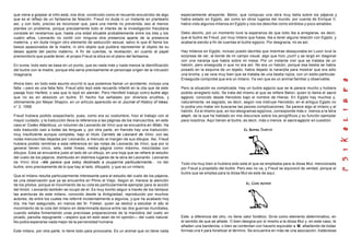 que viene a golpear al niño está, nos dice, construido como el recuerdo encubridor de algo
que es el reflejo de un fantasma de felación. Freud no duda ni un instante en plantearlo
así, y con todo, preciso es reconocer que, para una mente no prevenida, eso al menos
plantea un problema, porque precisamente todo el interés de la investigación freudiana
consiste en revelarnos que, hasta una edad situable probablemente entre los tres y los
cuatro años, Leonardo no contó con ninguna otra presencia aparte de la presencia
materna, y sin duda ningún otro elemento de seducción sexual, salvo lo que él llama los
besos apasionados de la madre, ni otro objeto que pudiera representar al objeto de su
deseo aparte del pecho materno. A fin de cuentas, la revelación, en cuanto al papel
premonitorio que puede tener, el propio Freud la sitúa en el plano del fantasma.
En suma, todo esto se basa en un punto, que es nada más y nada menos la identificación
del buitre con la madre, porque ella sería precisamente el personaje origen de la intrusión
imaginaria.
Ahora bien, en todo este asunto ocurrió lo que podemos llamar un accidente, incluso una
falta —pero es una falta feliz. Freud sólo leyó este recuerdo infantil en la cita que de este
pasaje hizo Herfeld, o sea que lo leyó en alemán. Pero Herzfeld tradujo como buitre algo
que no es en absoluto un buitre. El hecho fue señalado por diversos eruditos, y
últimamente por Meyer Shapiro, en un artículo aparecido en el Journal of History of Ideas,
n° 2, 1956.
Freud hubiera podido sospecharlo, pues, como era su costumbre, hizo el trabajo con el
mayor cuidado, y la traducción lleva la referencia a las páginas de los manuscritos, en este
caso el Codex Atlanticus, un volumen de Leonardo de Vinci que se encuentra en Milán. Ha
sido traducido casi a todas las lenguas y, por otra parte, en francés hay una traducción,
muy insuficiente aunque completa, bajo el título Carnets de Léonard de Vinci, con las
notas manuscritas dejadas por Leonardo, a menudo al margen de sus dibujos. Así, Freud
hubiera podido remitirse a esta referencia en las notas de Leonardo de Vinci, que por lo
general tienen cinco, sets, siete líneas, media página como máximo, mezcladas con
dibujos. Esta se encuentra justo al lado de un dibujo, en una hoja que se refiere al estudio
del vuelo de los pájaros, distribuido en distintos lugares de la obra de Leonardo. Leonardo
de Vinci dice —Me parece que estoy destinado a ocuparrne particularrnente... no del
buitre, sino precisamente de lo que hay al lado, dibujado, y que es un milano.
Que el milano resulta particularmente interesante para el estudio del vuelo de los pájaros,
es una observación que ya se encuentra en Plinio el Viejo. Según el, merece la atención
de los pilotos, porque el movimiento de su cola es particularmente ejemplar para la acción
del timón. Leonardo también se ocupó de el. Es muy bonito seguir a través de los tiempos
las aventuras de este milano, conocido desde la Antigüedad, reproducido por muchos
autores, de entre los cuales me referiré incidentalmente a algunos, y que ha acabado hoy
día, me han asegurado, en manos del Sr. Fokker, quien se dedicó a estudiar in situ el
movimiento de la cola del milano en determinada época entre las dos guerras mundiales,
cuando estaba fomentando unas preciosas preparaciones de la maniobra del vuelo en
picado, parodia repugnante —espero que en esto sean de mi opinión— del vuelo natural.
No podía esperarse nada mejor de la perversidad humana.
Este milano, por otra parte, lo tiene todo para provocarla. Es un animal que no tiene nada
especialmente atrayente. Belon, que compuso una obra muy bella sobre los pájaros y
había estado en Egipto, así como en otros lugares del mundo, por cuenta de Enrique II,
había visto algunos milanos en Egipto y nos los describe como sórdidos y poco amables.
Debo decirlo, por un momento tuve la esperanza de que todo iba a arreglarse, es decir,
que el buitre de Freud, por muy milano que fuese, iba a tener alguna relación con Egipto, y
acabaría siendo a fin de cuentas el buitre egipcio. Por desgracia, no es así.
Hay milanos en Egipto, incluso puedo decirles que mientras desayunaba en Luxor tuve la
sorpresa de ver, al borde de mi campo visual, algo que hizo ¡zum! y se largó en diagonal
con una naranja que había sobre mi mesa. Por un instante creí que se trataba de un
halcón, pero enseguida vi que no era así. No era un halcón, porque esa bestia se había
posado en la esquina de un tejado, había dejado la naranjita para mostrar que era sólo
una broma, y se veía muy bien que se trataba de una bestia rojiza, con un estilo particular.
Enseguida comprobé que era un milano. Ya ven que es un animal familiar y observable.
Pero la situación es complicada. Hay un buitre egipcio que se le parece mucho y hubiera
podido arreglarlo todo. Se trata del mismo al que se refiere Belon, quien lo llama el sacro
egipcio, conocido desde Herodoto bajo el nombre de Hierax. En Egipto hay muchos y,
naturalmente, es sagrado, es decir, según nos instruye Herodoto, en el antiguo Egipto no
lo podía uno matar sin buscarse las peores complicaciones. Se parece algo al milano y al
halcón. Es el mismo que, en los ideogramas egipcios, corresponde más o menos a la letra
aleph, de la que he hablado en mis discursos sobre los jeroglíficos y su función ejemplar
para nosotros. Aquí tienen al buitre, es decir, más o menos el sacro egipcio en cuestión.
Todo iría muy bien si hubiera sido este el que se empleaba para la diosa Mut, mencionada
por Freud a propósito del buitre. Pero eso no va, y Freud se equivocó de verdad, porque el
buitre que se emplea para la diosa Mut es este de aquí.
Este, a diferencia del otro, no tiene valor fonético. Sirve como elemento determinativo, en
el sentido de que se añade. O bien designa por sí mismo a la diosa Mut y, en este caso, le
añaden una banderola, o bien se contentan con hacerlo equivaler a M, añadiendo de todas
formas una t para fonetizar el término. Se encuentra en más de una asociación, tratándose
 