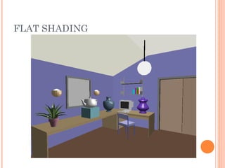 FLAT SHADING
 