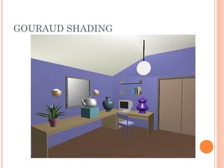 GOURAUD SHADING
 