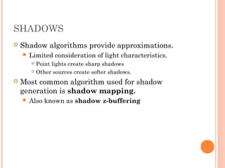 GRPHICS06 - Shading | PPT