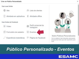 Público Personalizado - Eventos
 