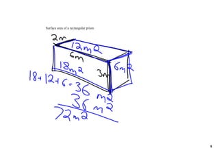 Surface area of a rectangular prism




                                      6
 