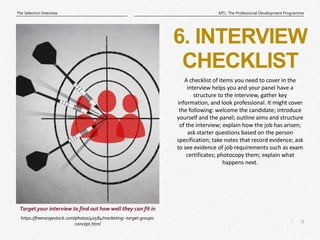 Targeted Selection Interview Examples The Selection Interview | PPTX