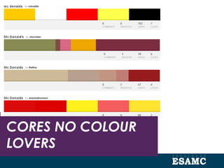CORES NO COLOUR
LOVERS
 