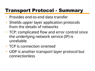 Comprehensive Overview of Transport Protocols in Computer Networks | PPT