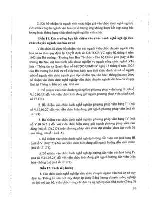 Thông tư số: 06/2016/TTLT-BVHTTDL-BNV	