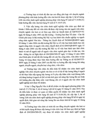 Thông tư số: 06/2016/TTLT-BVHTTDL-BNV	