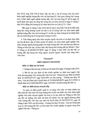 Thông tư số: 06/2016/TTLT-BVHTTDL-BNV	