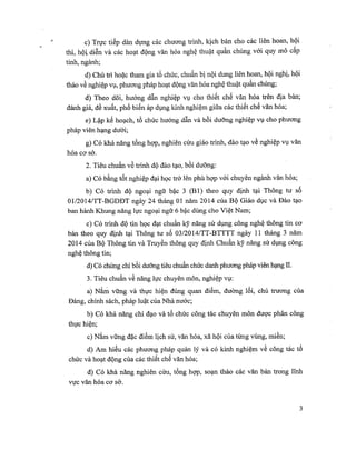 Thông tư số: 06/2016/TTLT-BVHTTDL-BNV	