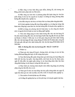 Thông tư số: 06/2016/TTLT-BVHTTDL-BNV	