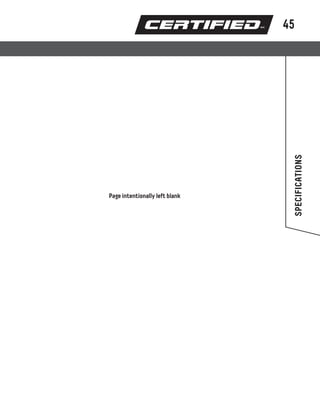 Certified model 060 3732-6 instruction manual en | PDF