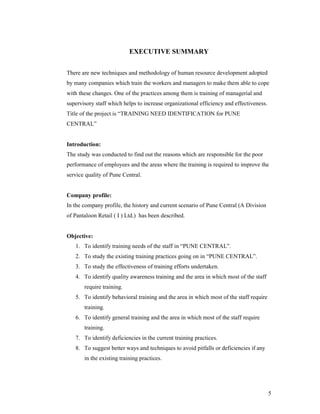 0601055 training need identification | PDF