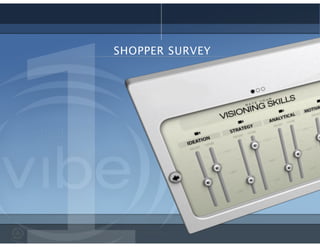 SHOPPER SURVEY
 