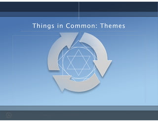 Things in Common: Themes
 