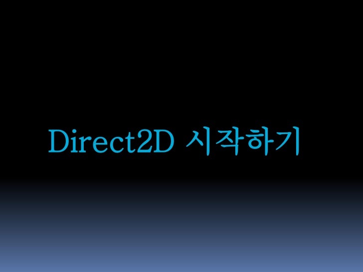 Direct2D