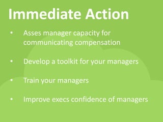 Communicating Compensation: Equipping Your Managers | PPTX