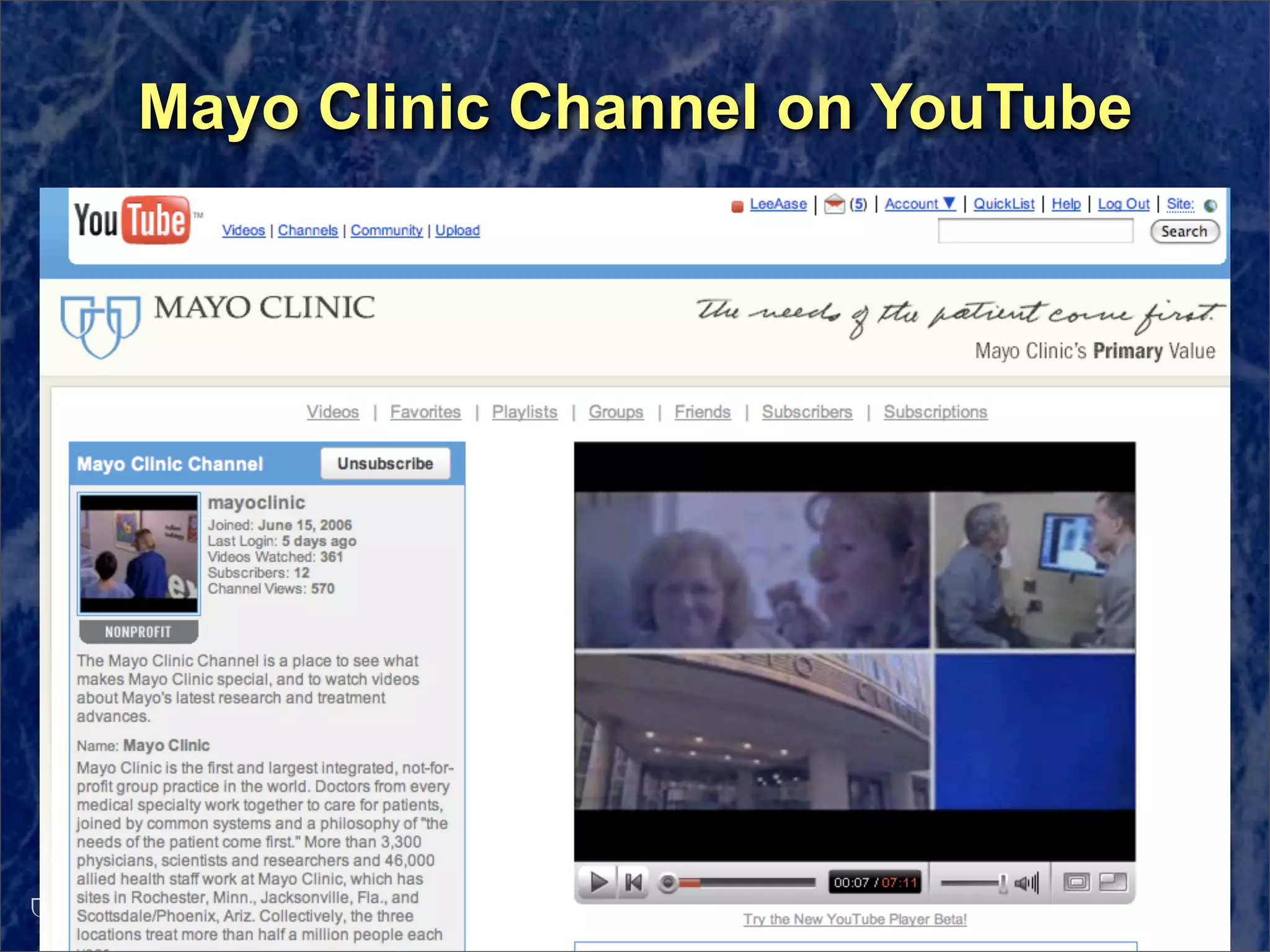 Presentation at Ragan Workshop