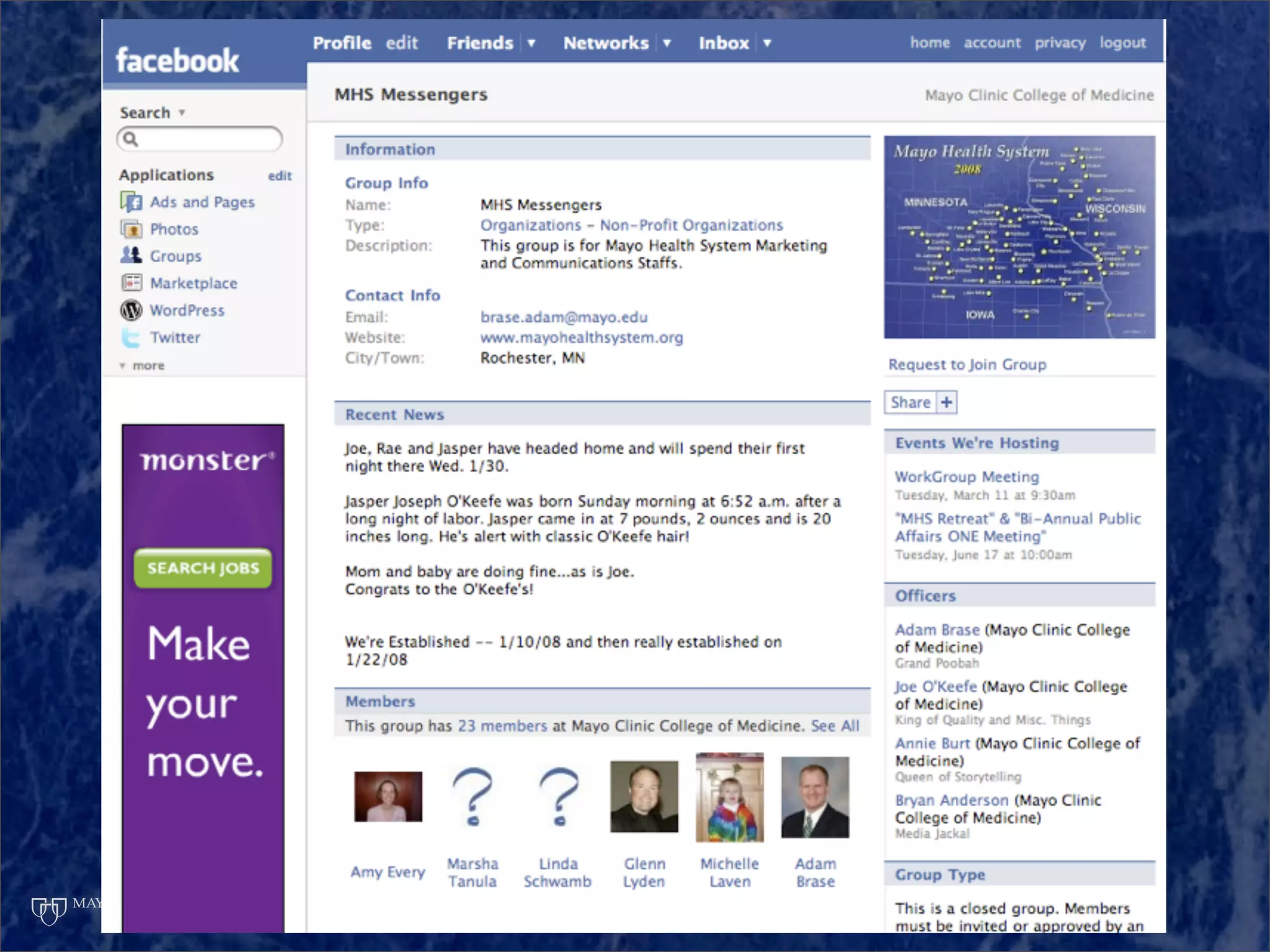 Presentation at Ragan Workshop