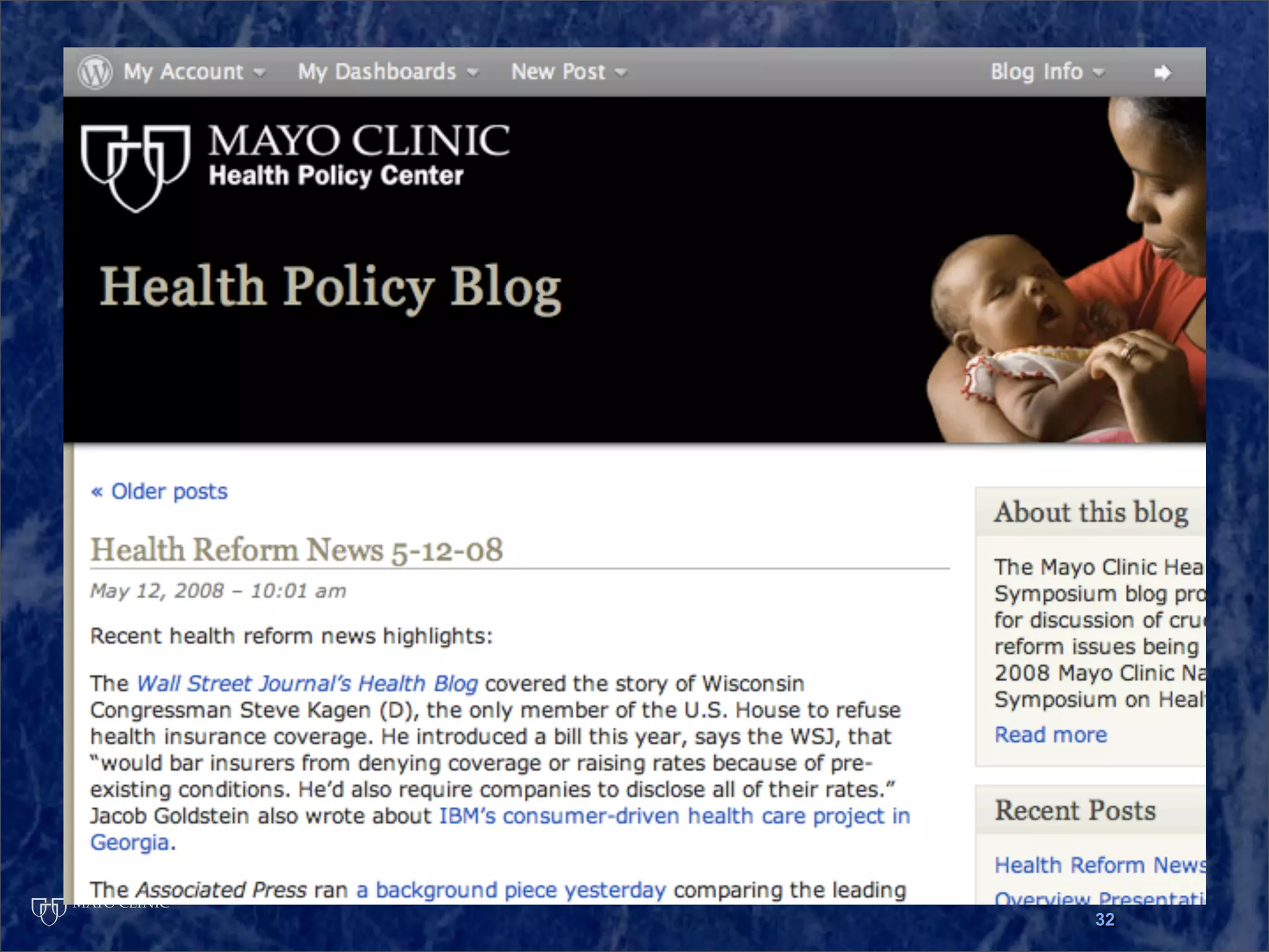 Presentation at Ragan Workshop