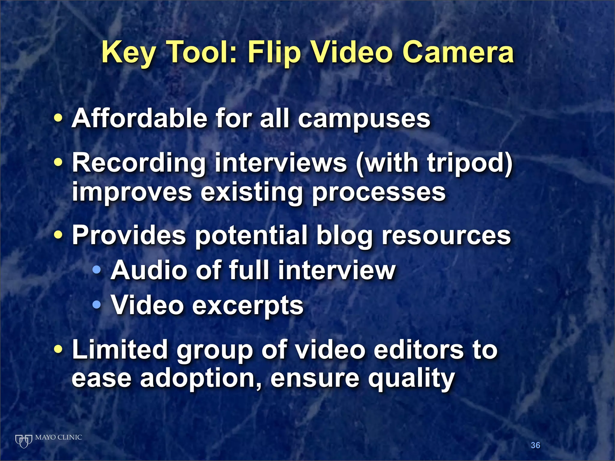 Presentation at Ragan Workshop