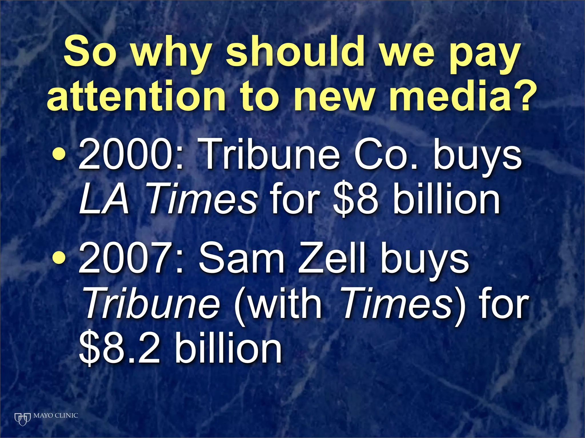 Presentation at Ragan Workshop