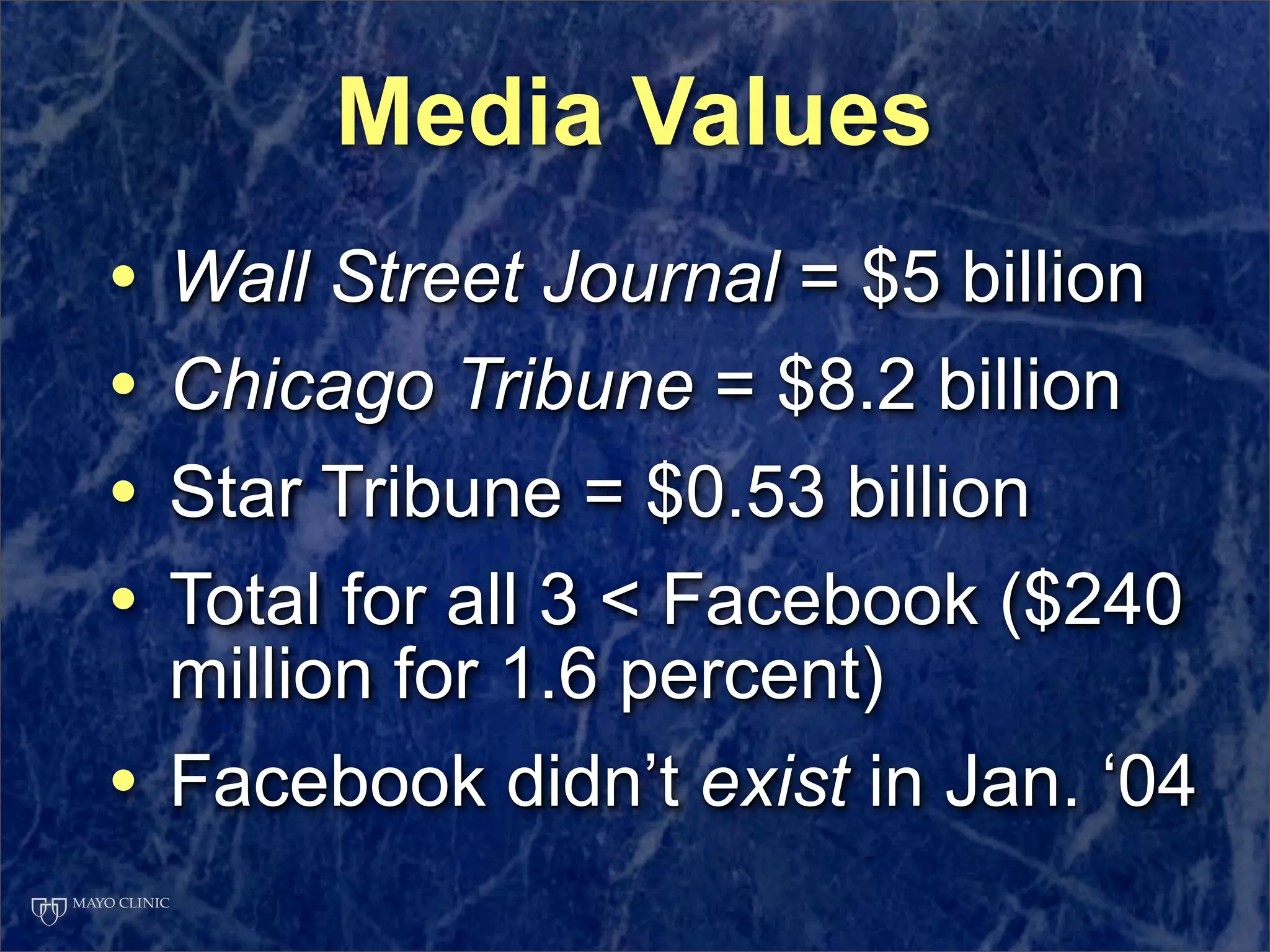 Presentation at Ragan Workshop