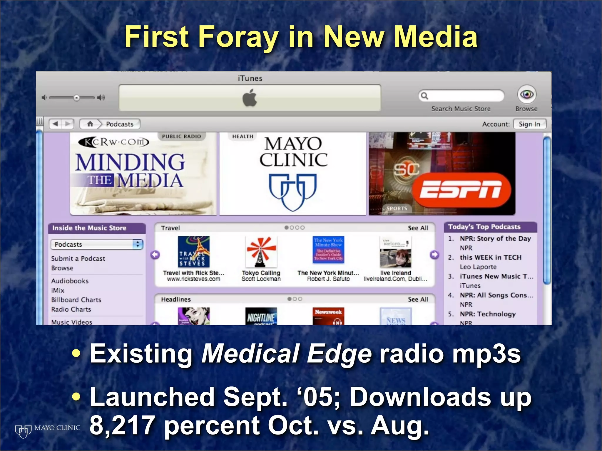 Presentation at Ragan Workshop