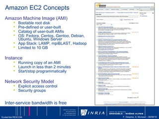 Croissance ou décroissance dynamique du nombre de ressources en fonction de la demande et des besoins. Extensibilité !