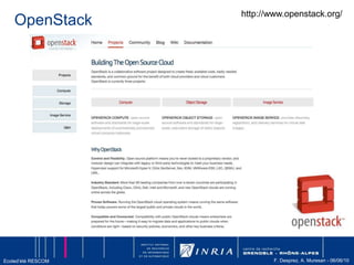 Le matériel est fourni sous forme de machines virtuelles sur lesquelles on installe son image disque