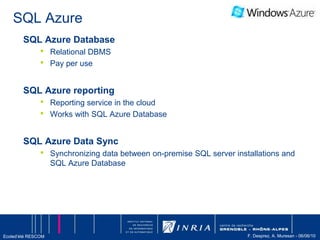 Des applications entières sont disponibles à distance