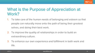Employee Appreciation: The Secret to Unlocking Productivity, Retention, and Business Growth Slide 10