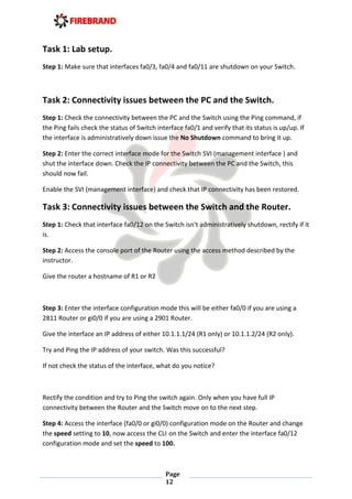Interconnecting cisco networking devices part-1