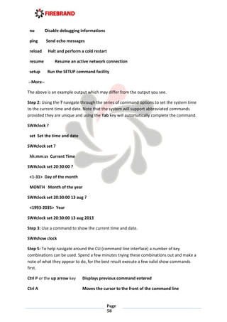 Interconnecting cisco networking devices part-1