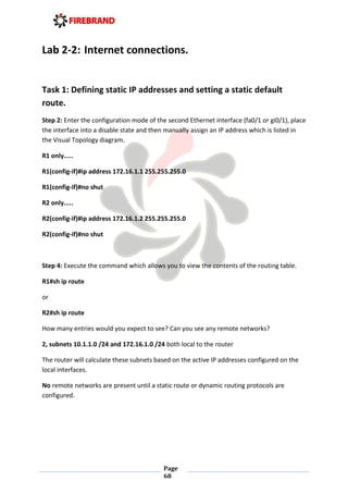Interconnecting cisco networking devices part-1