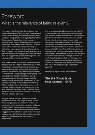 India Blog Trends 2016
