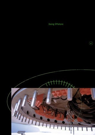 # 
These challenges are illustrated in the sector’s 
recent Strategic Research Agenda1, developed by 
the FP5 funded Wind Energy Thematic Network. 
TPWind will build on this draft, to provide a much 
more detailed analysis of which tasks should 
take priority, to make best use of limited financial 
resources; and to reflect the importance of 
fundamental research to the wind energy sector, 
TPWind will continue to collaborate closely with DG 
Research. 
The size of commercially available grid connected 
horizontal axis wind turbines has evolved from 
about 0.022 MW in the early nineteen eighties 
to about 6 MW today. These larger machines are 
being developed principally, though not solely, 
through the drive to take the technology offshore. 
However, the notoriety of “big-wind” technology 
should not be allowed to eclipse the fact that 
other paths continue to be developed, from the 
smaller 600 kW, off-grid application turbines, right 
down to turbines of just a few kilowatts or less, 
which can provide essential power for isolated 
communities, lighting for individual homes and 
power for schools and hospitals, not least in many 
developing countries where electricity is still not 
part of everyday life for many citizens. 
Many different design concepts are in use, the 
most common among larger turbines being three-bladed, 
pitch regulated, horizontal axis machines. 
As “big wind” has grown larger and larger, the 
way in which important design parameters have 
changed with size can be used to predict how 
turbines may develop in the future. For various 
design parameters these trends can be used to 
establish key challenges for the industry. 
Going Offshore 
Currently, offshore installations only constitute a 
very small part of the market, but their future looks 
bright and therefore constitutes the main driver for 
large turbine technology development. 
The existence of energy interests already offshore 
does not mean that offshore wind technology is 
just an “add-on” – far from it. Although a mature 
European offshore industry exists in the context of 
oil and gas recovery, the demands of offshore wind 
farms are quite specific and ongoing development is 
expected in the areas of foundations, access, wind 
farm electrics, transportation and erection. In the 
oil and gas industry, maintaining production is of 
overriding importance and justifies high capital cost 
solutions. In the wind industry, production is also 
vital, but so also is minimisation of capital costs. 
Oil rigs are massive one-off constructions whereas 
a large offshore wind farm may have hundreds 
of turbine units. So while the existing offshore 
industry possesses knowledge and experience of 
considerable value to the wind industry, it can not 
provide “off-the-shelf” equipment that is optimum 
for wind farm establishment. 
 