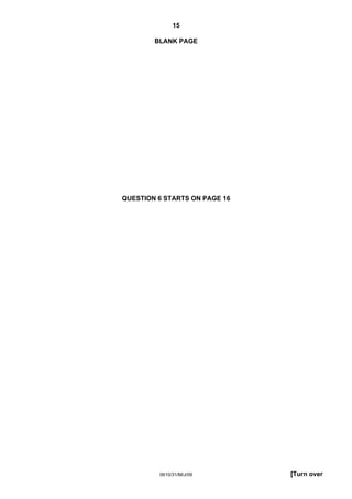 15
BLANK PAGE

QUESTION 6 STARTS ON PAGE 16

0610/31/M/J/09

[Turn over

 