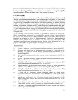 PERFORMANCE ENHANCEMENT OF DYNAMIC CHANNEL ALLOCATION IN CELLULAR ...