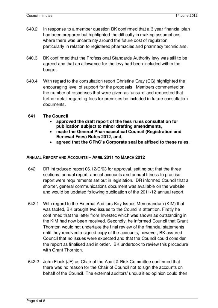 0612 c public session minutes confirmed