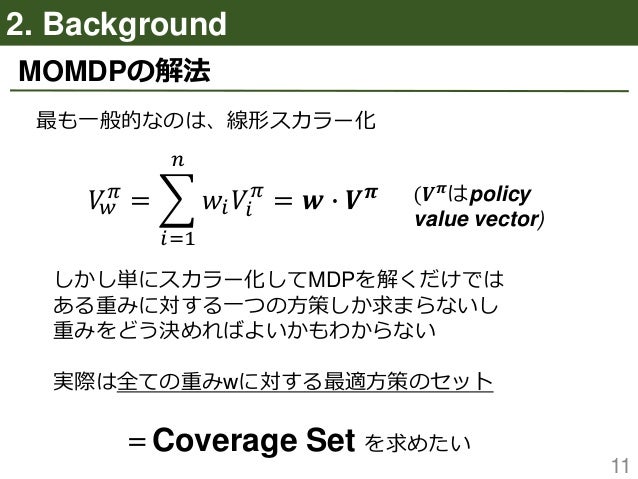 論文紹介-Multi-Objective Deep Reinforcement Learning