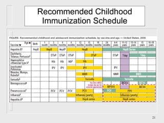 Recommended Childhood Immunization Schedule 