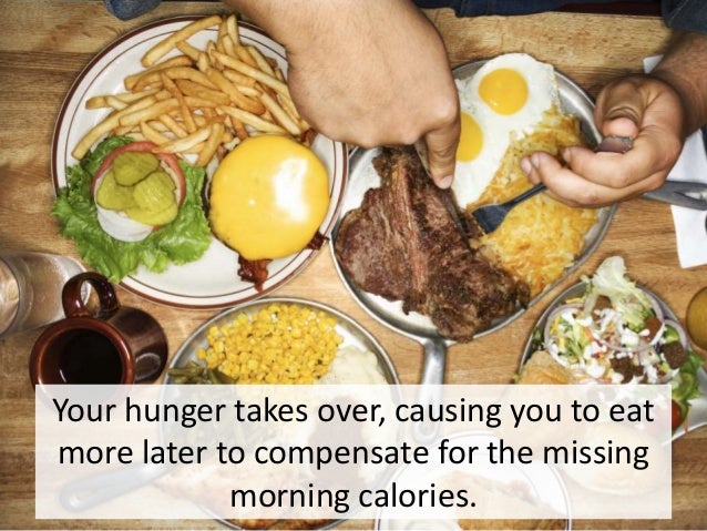 Image result for skip breakfast leads to more hunger