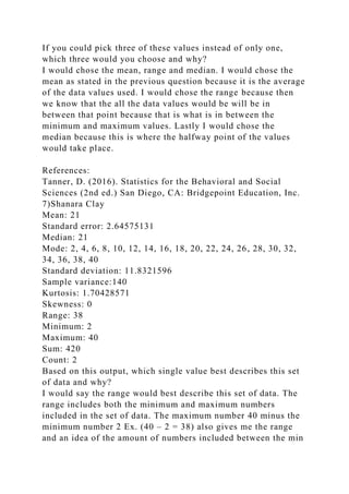 #06198 Topic PSY 325 Statistics for the Behavioral & Social Scien.docx