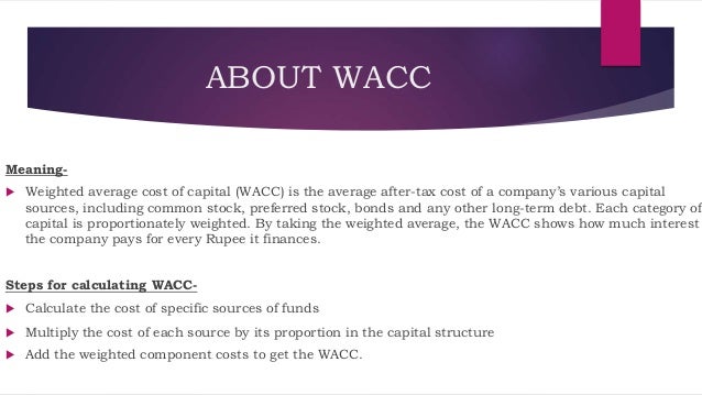 wacc