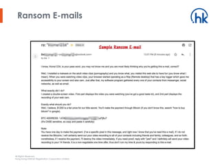 All Rights Reserved.
Hong Kong Internet Registration Corporation Limited
Ransom E-mails
 